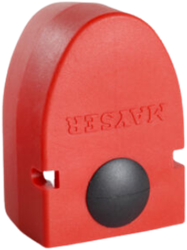 End caps set for SP 37-3-10 red | Set of 2 end caps and 2 mounting clips