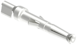 SDFA 1.0R | Female contact, 1,0mm, stamped, Crimp, 10A, for 500 cycles