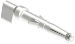 SDFA 2.5 | Female contact, 2,5mm, stamped, Crimp, 10A, for 500 cycles