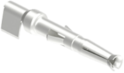 SDFA 2.5R | Female contact, 2,5mm, stamped, Crimp, 10A, for 500 cycles