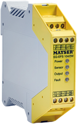 SG-EFS 104/2 W (24 V=/~) | Controller for sensors with 1k2 or 8k2 resistor