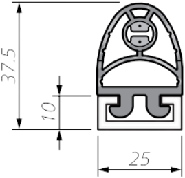 SP 37-1 TPE | TPE profiel