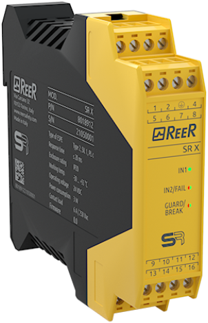 SR X | Safety relay cat. 2 for Ilion and Ulisse