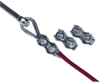 Duplex wire clamp | Duplex wire clamp 3mm