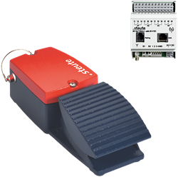 RF GFI SW2.4-safe (SET) | Wireless footswitch