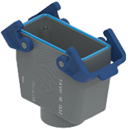 TAVH 16 G32 | Coupling Housing, High, Size 77.27, T-Type H, 2 Levers, 1xM32 Top