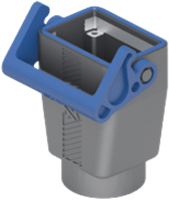 TAVH06LG32B | Coupling Housing, High, 44.27, T-Type H Plastic, 1 lever, 1xM32 straight, PE-Jumper