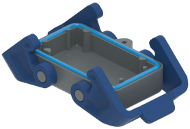 THCC 10 G | Protection Cover, Size 57.27, T-Type C, 2 Levers