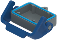 THCH 06 LG | Protection Cover, Size 44.27, T-Type H, 1 Lever