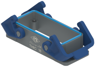 THIC 16 | Bulkhead Mounting Housing, Size 77.27, T-Type C, 2 Levers