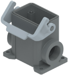 TMAP 06L32B | Bulkhead Mounting Housing, High, 44.27, T-Type Plastic, 1 lever, 1xM32 side, PE-Jumper