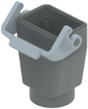 TAVW 06 LG25 | Coupling Housing, High, Size 44.27, T-Type W, 1 Lever, 1xM25 Top