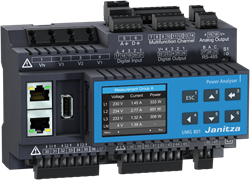 Janitza UMG 801 (fortop) | Modular expandable power analyser - 5231002